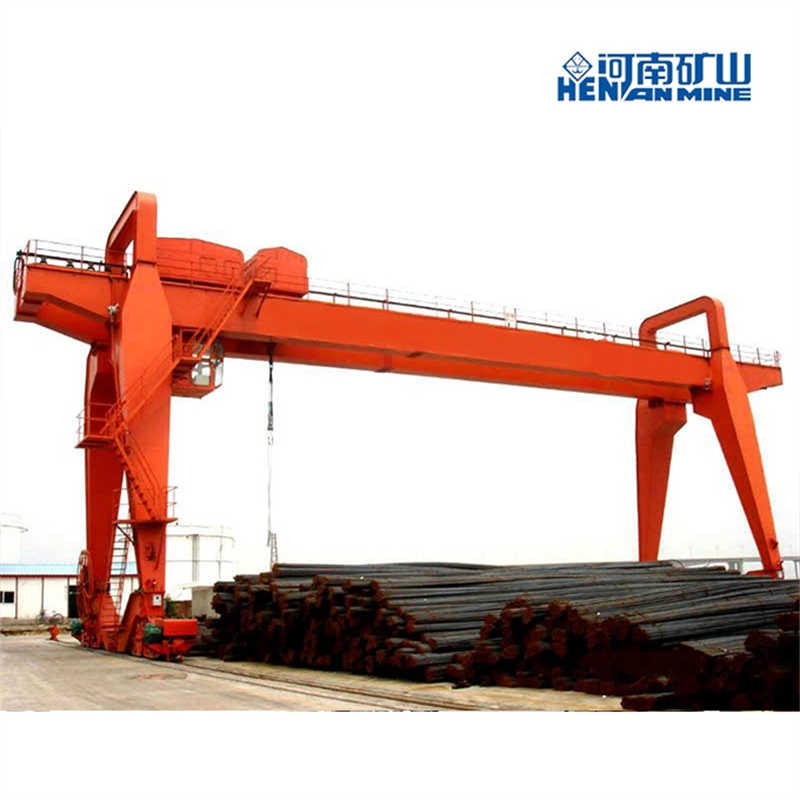 Mg Type Double Girder Gantry Crane 25ton Mobile Telescopic Crane sale Serbia