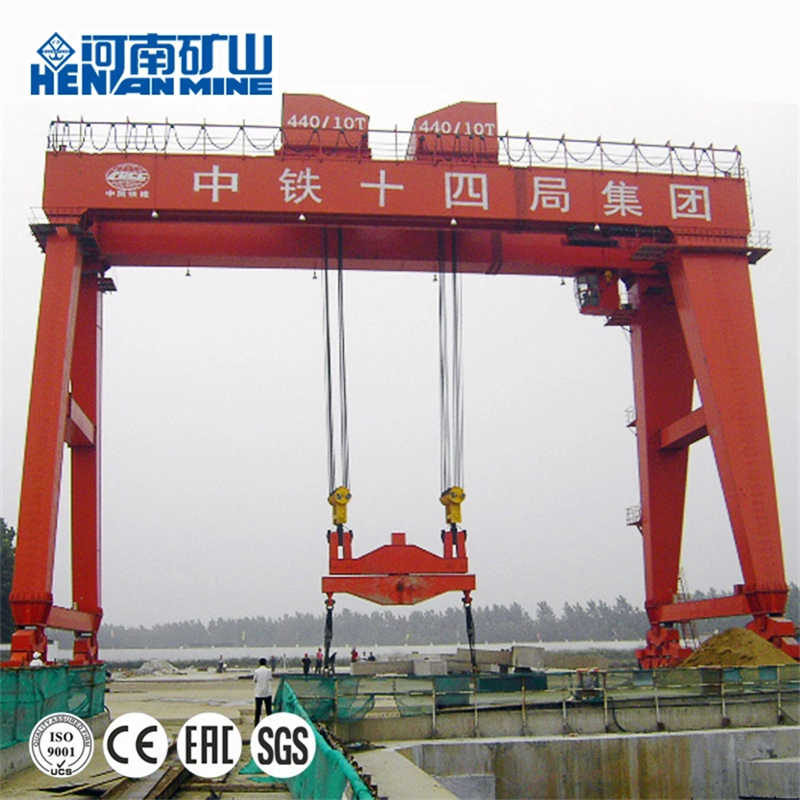 Henan Mine Outdoor Heavy Duty a Type Double Girder Gantry Crane sale Maldives