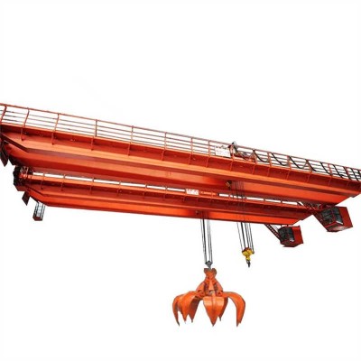 Double Girder Remote Control Hook Grab Electric Overhead Crane sale Bangladesh