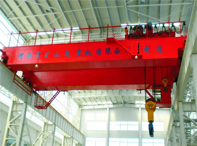 Double Girder Remote Control Hook Grab Electric Overhead Crane sale Bangladesh