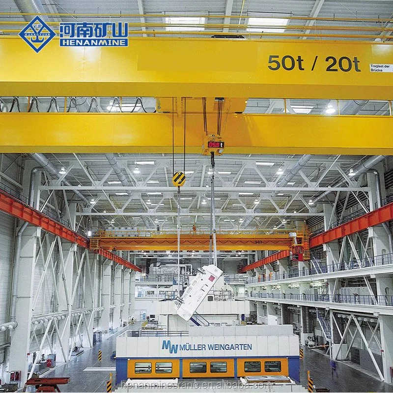 Remote Control Electric Double Beam Explosion Proof Overhead Crane sale Spain