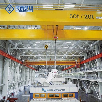 20 Tons Double Girder Explosion Proof Bridge Traveling Crane sale Portugal