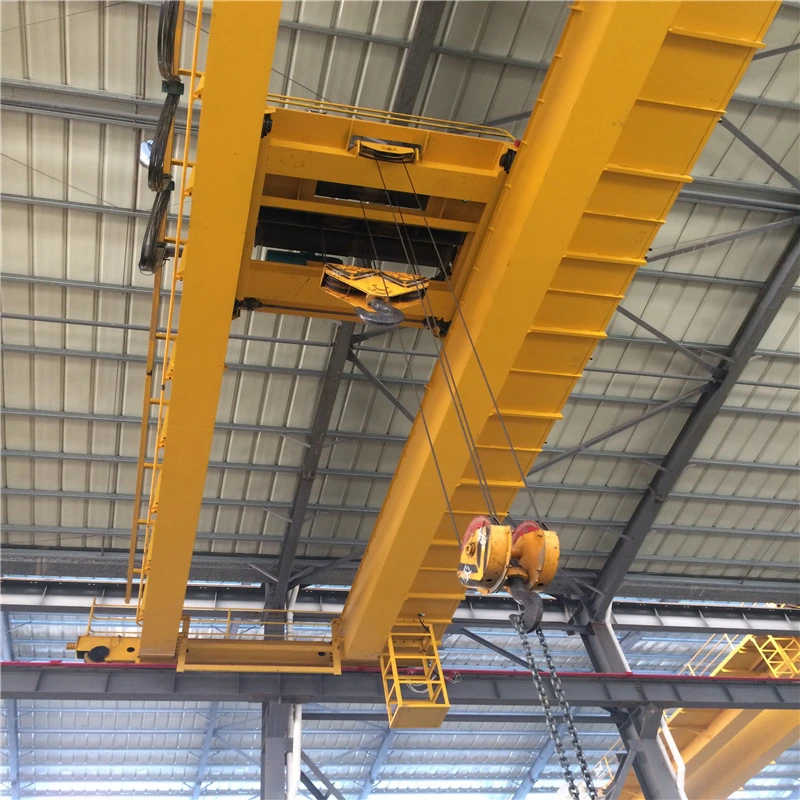 50t Electric Mobile Winch Trolly Type Double Girder Overhead Crane sale Egypt