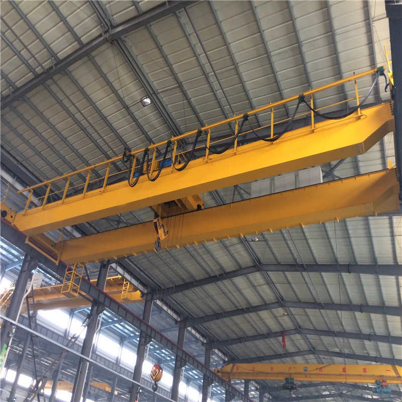 50t Electric Mobile Winch Trolly Type Double Girder Overhead Crane sale Egypt