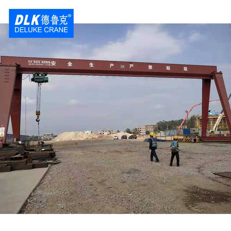 Mh Electric Hoist 20ton Single Double Girder Gantry Crane sale Vietnam