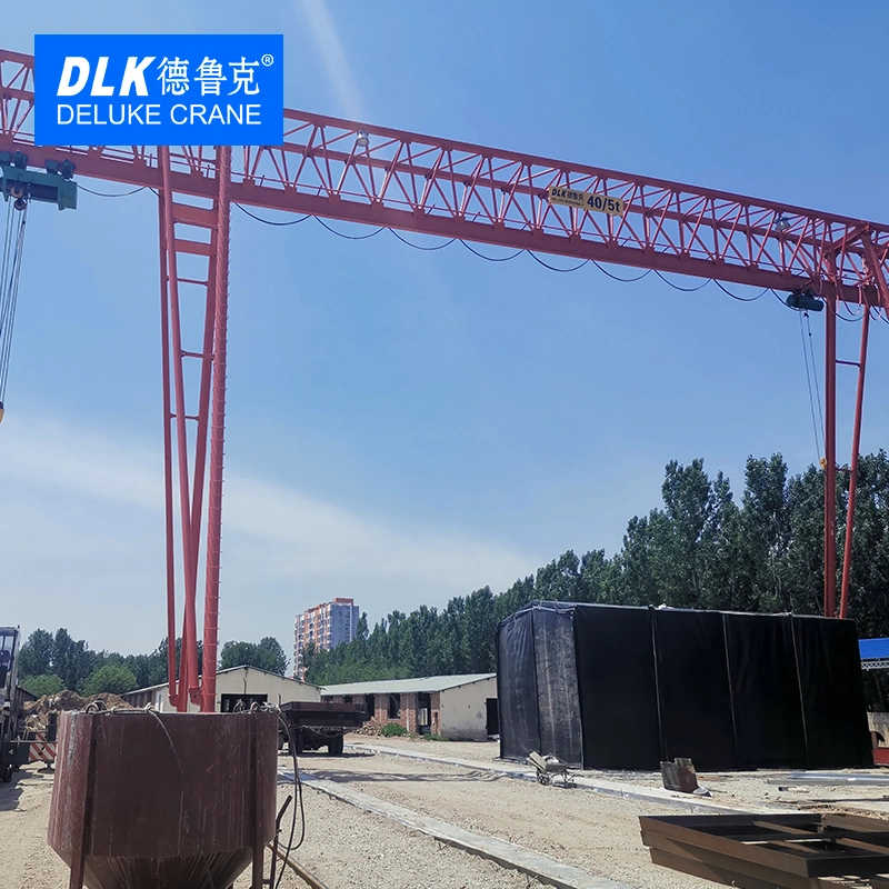 Mh Electric Hoist 20ton Single Double Girder Gantry Crane sale Vietnam