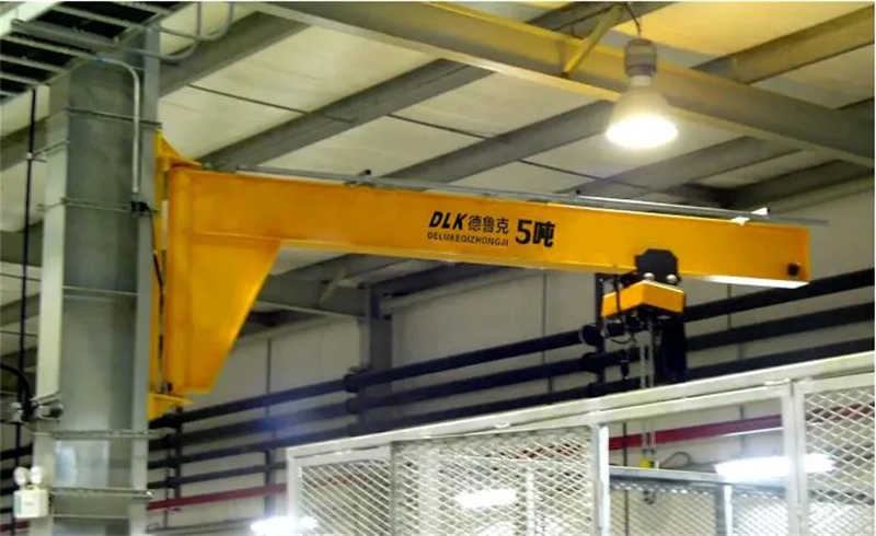 Light Weight 180 Degree Rotation Wall Travelling Jib Crane sale Maldives