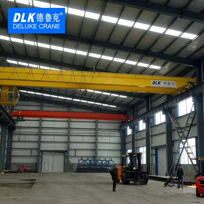 Large Span Single Girder Euro Overhead Crane 5t sale Saudi Arabia