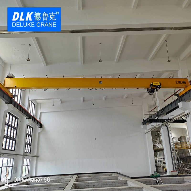 Large Span Single Girder Euro Overhead Crane 5t sale Saudi Arabia