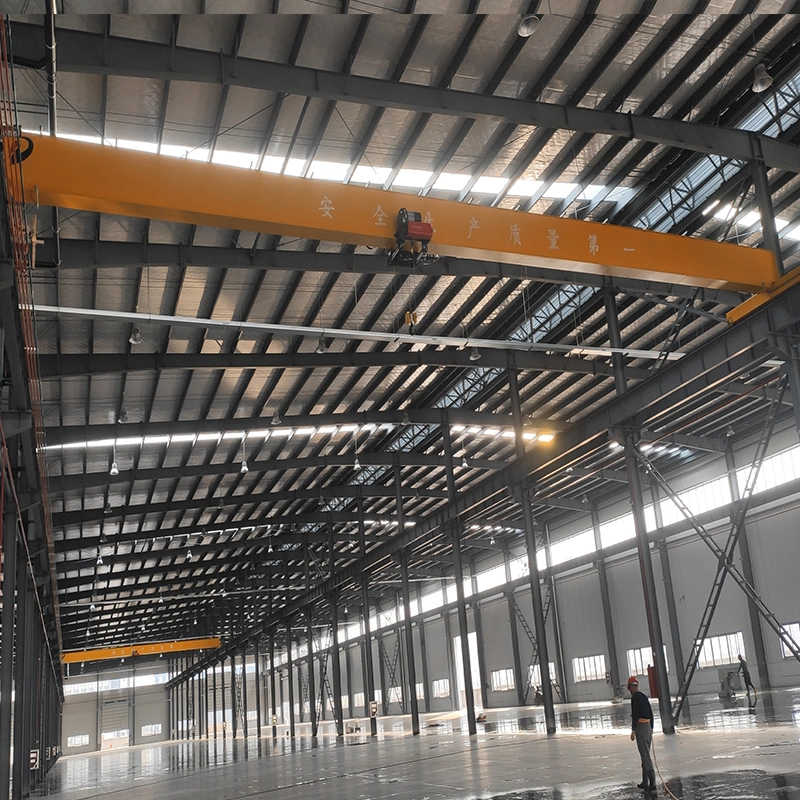 New Design Single Girder Electric Overhead Crane Price 5 Ton used in foundries