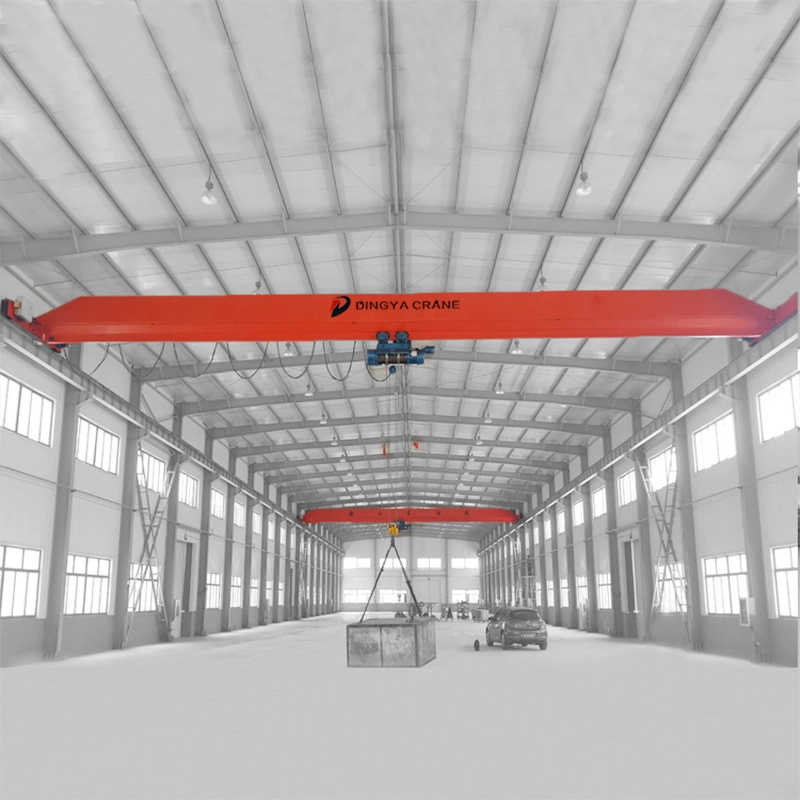 Travelling Hoist Electric 5 Ton Single Girder Overhead Crane used in ship repair