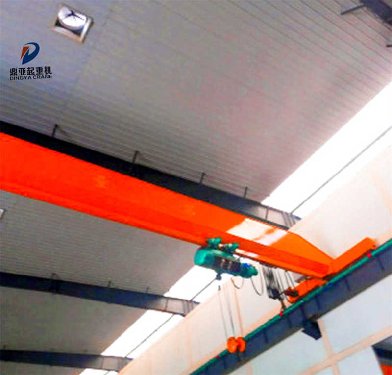 Travelling Hoist Electric 5 Ton Single Girder Overhead Crane used in ship repair