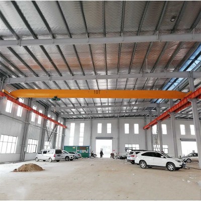 China 8 Ton Best Price Single Beam Bridge Crane for power plants