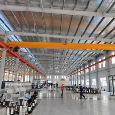 China 8 Ton Best Price Single Beam Bridge Crane for power plants