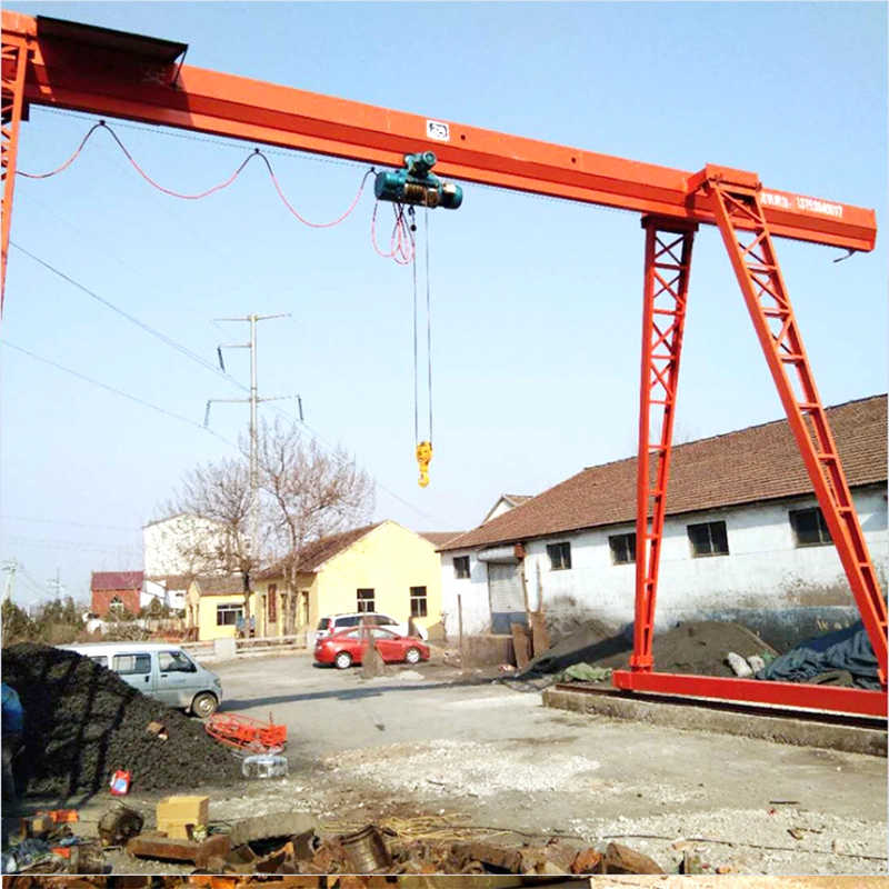 Mh Chinese Factory Euro Single Beam Truss Gantry Crane used in Steel mills