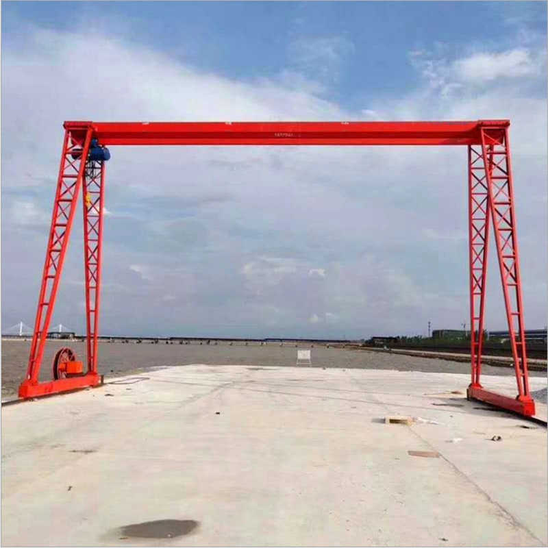 Mh Chinese Factory Euro Single Beam Truss Gantry Crane used in Steel mills