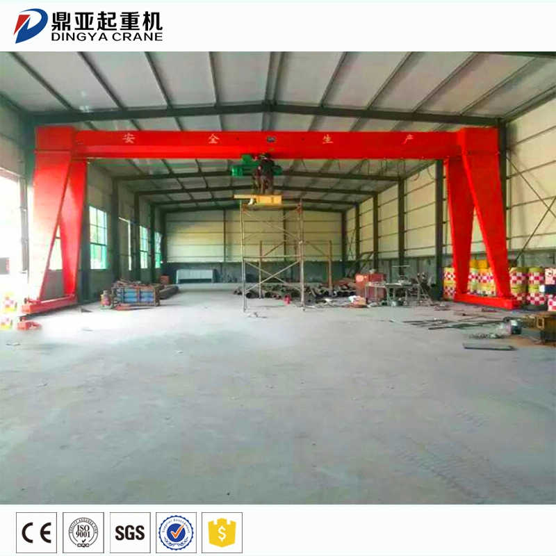 Dy Factory European Single Beam 1t 5t Mh Gantry Crane used in railway