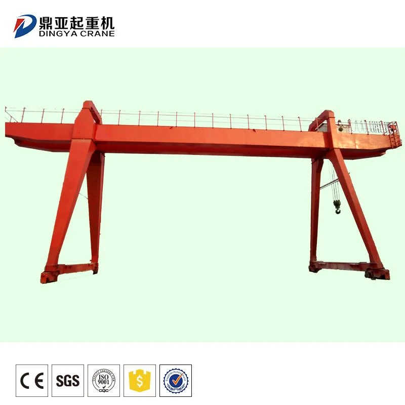 Factory Single Beam 20t 50t 100t Mh Gantry Crane used in construction sites