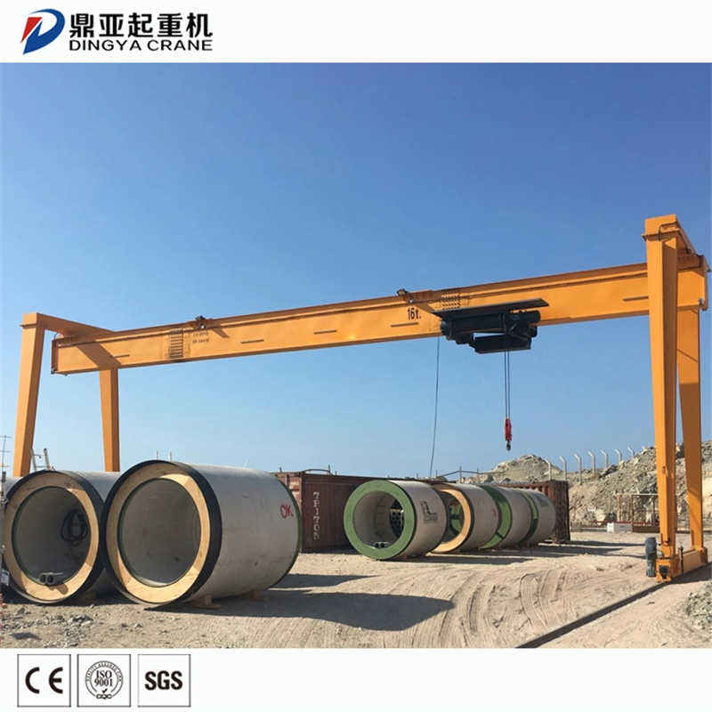 Dingya Heavy Duty Euro Single Girder Gantry Crane 35 ton used in power plants