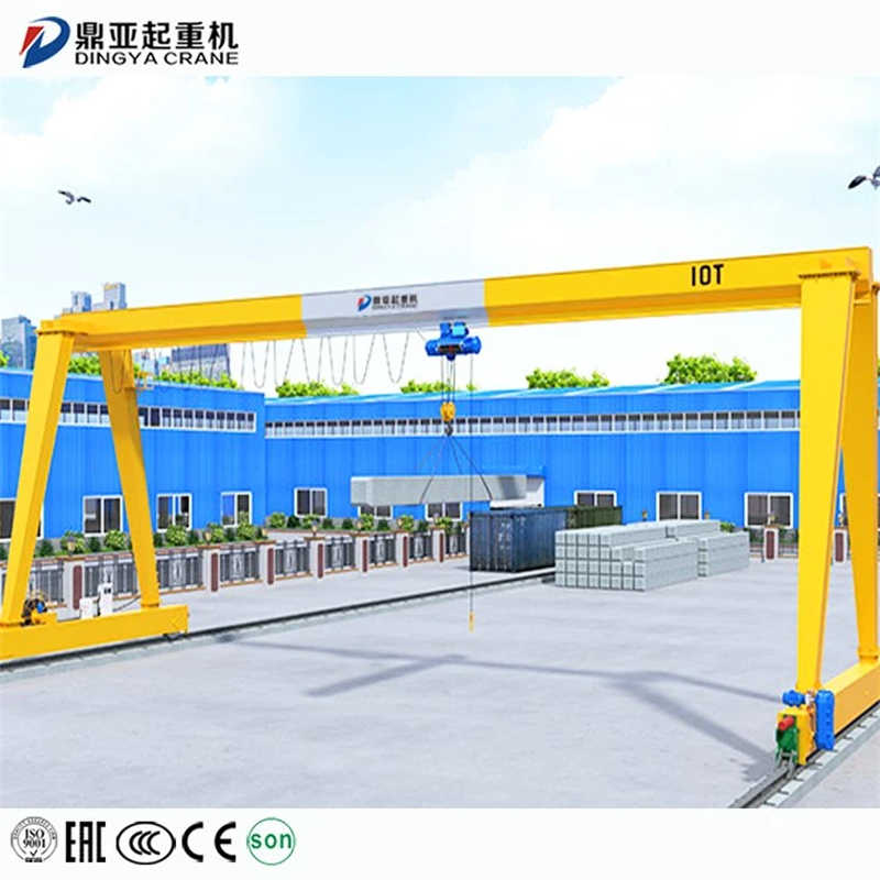 32ton Portal Gantry Motor Driven Gantry Crane used in automobile plants