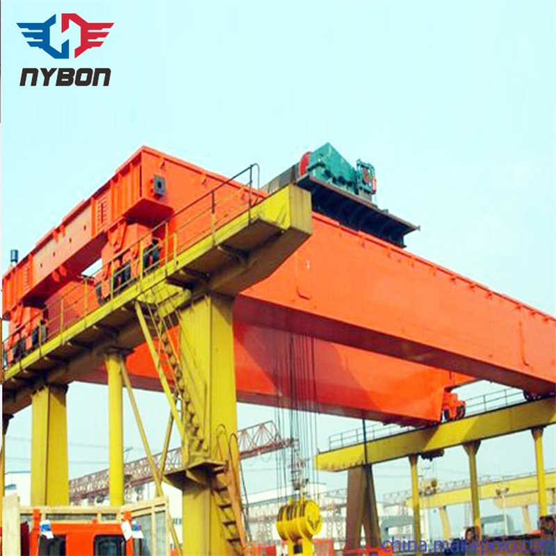 250 Ton Overhead Crane with Remote Control used in Metal products factory