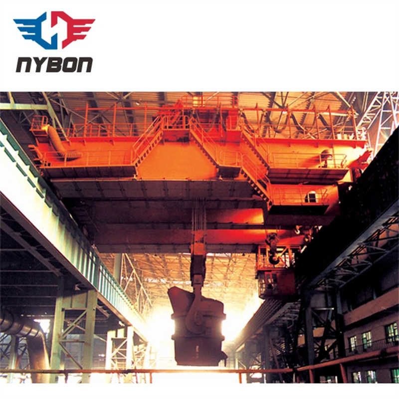 Metallurgical Double Girder Overhead Crane for High Temperature Job-Shop