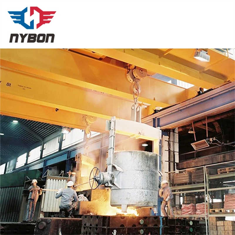 Metallurgical Double Girder Overhead Crane for High Temperature Job-Shop