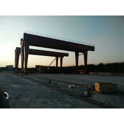 Rail Mounted Double Beam Container Gantry Crane for Small Inland Port UAE