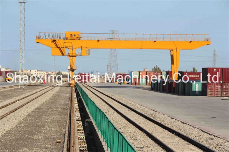 Workshop Stockyard Double Girder Mobile Gantry Crane sale to Vietnam