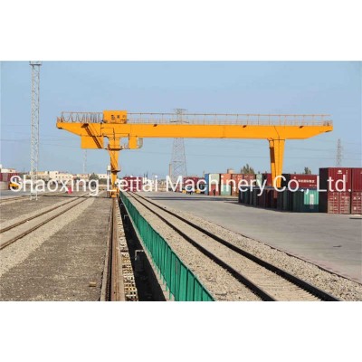 Workshop Stockyard Double Girder Mobile Gantry Crane sale to Vietnam