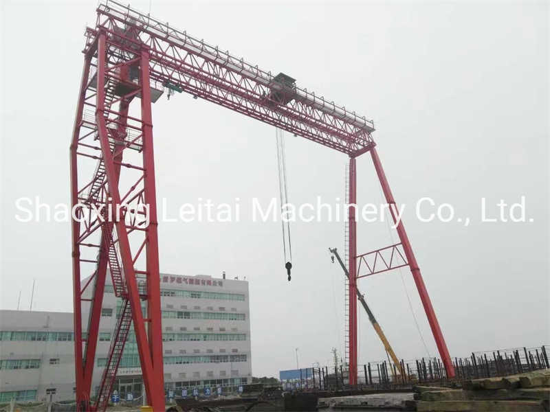 Workshop Stockyard Double Girder Mobile Gantry Crane sale to Vietnam