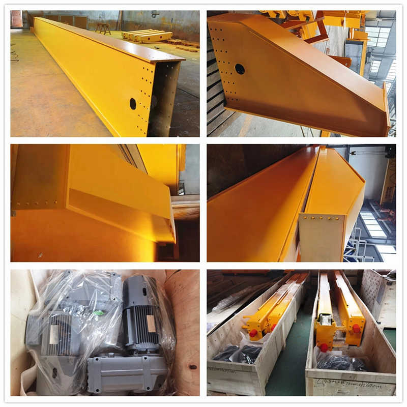 30t Construction Equipment Single Girder Overhead Crane sale Thailand