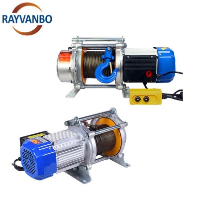 400kg 500kg 800kg 1000kg Mini Electric Wire Rope Winch sale Philippines