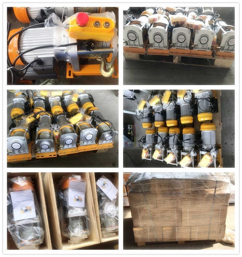 300kg-2000kg Kcd Lifting Tools Electric Winch sale to Indonesia