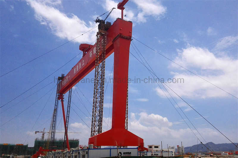 Europe Style 4 Wheel Single Girder Gantry Crane sale to Philippines