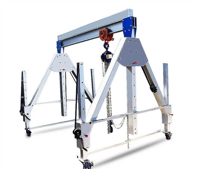 Low Headroom Small Materials Handing Portable Gantry Crane sale Vietnam