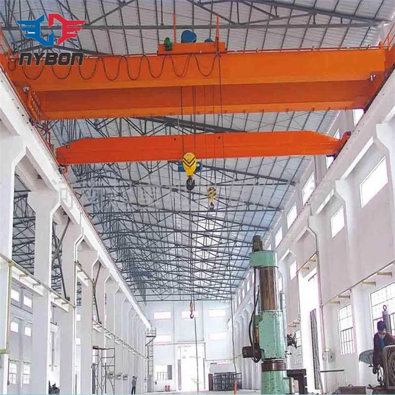 Puente Grua 5 Ton Remote Control Double Girder Overhead Cranes sale France