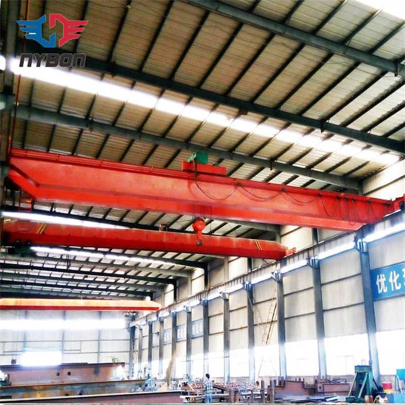 Steel Factory Double Girder Overhead Crane for Coil Lifting sale Spain