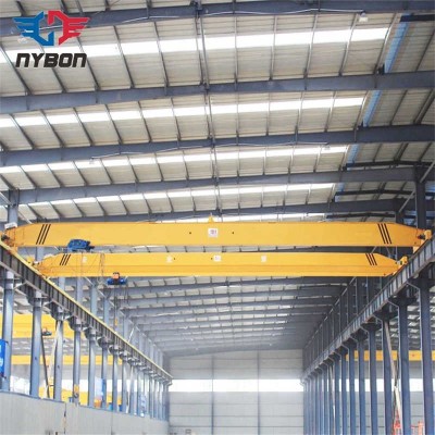 Varied-Speed Traveling European Double Girder Overhead Crane sale Poland