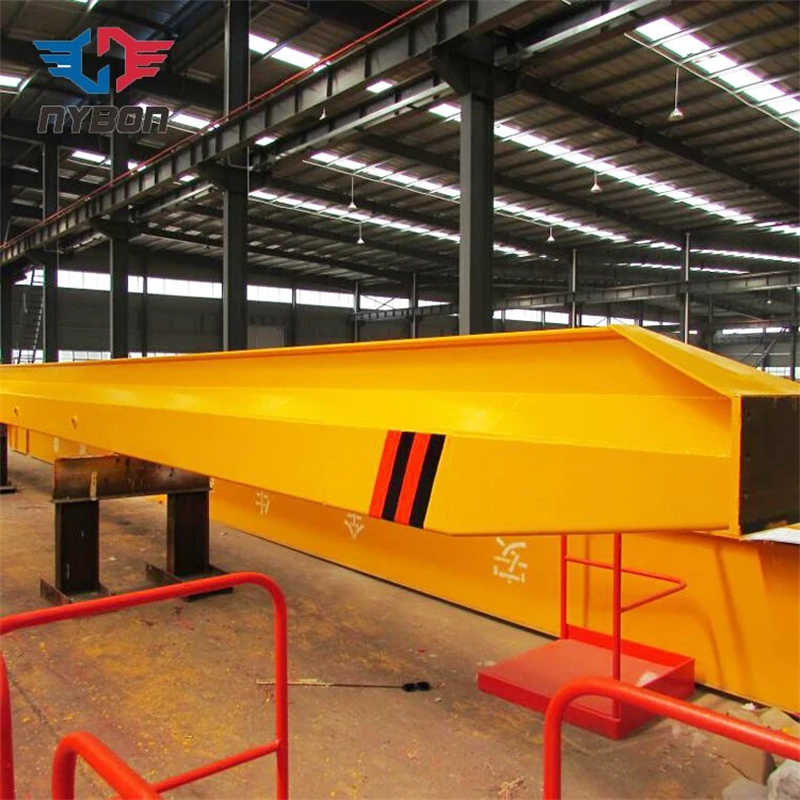 Varied-Speed Traveling European Double Girder Overhead Crane sale Poland