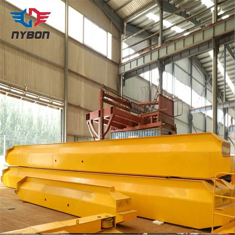 Varied-Speed Traveling European Double Girder Overhead Crane sale Poland