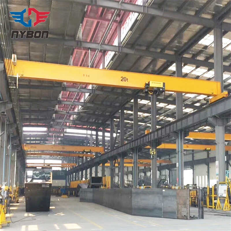 Customized European Double Beam Overhead Bridge Crane sale Hungary