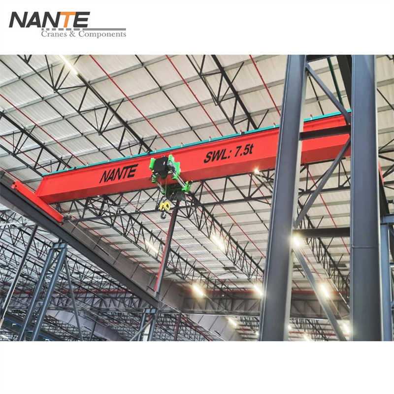 15t Quality Assurance Single Girder Overhead Crane sale to Mexico