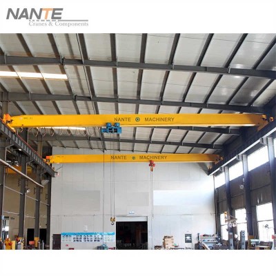 User Friendly 20t Single Girder Overhead Crane used in building materials plant