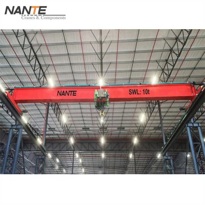 Solid and Stable 20t Quality Assurance Single Girder Overhead Crane sale Brazil