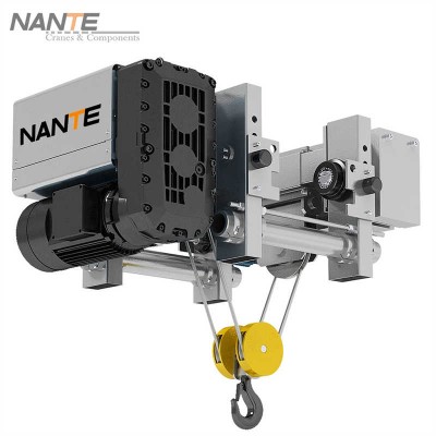 5t 12m Low Headroom European Type Electric Hoist for Overhead Crane sale Peru