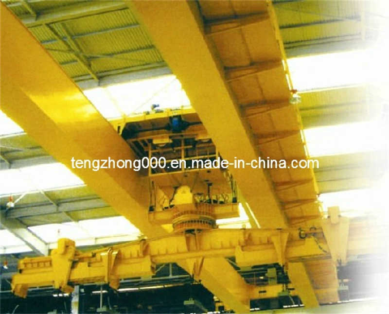 Electromagnet Below Revolving Overhead Crane sale to Philippines