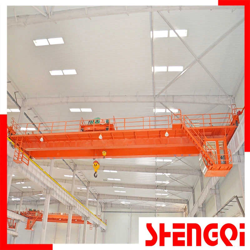 QD Model 50t Double Beam Overhead Crane sale to Malaysia