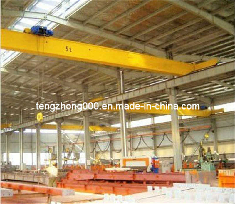 Ldp Type Single Girder Top Running Overhead Crane sale South Korea