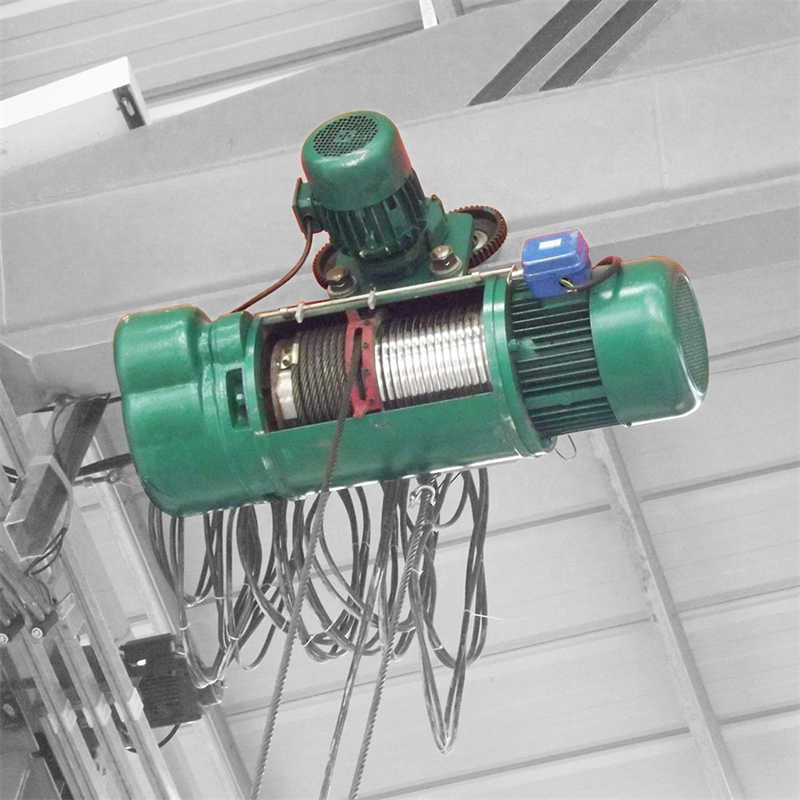 Mini Industrial Platform Chain Electric Wire Rope Hoist sale to Bangladesh